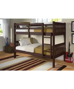 Donco Kids Twin/Twin Mission Bunk Bed