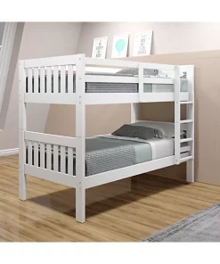 Donco Kids Twin/Twin Mission Bunk Bed -Paco Home Elegant Store Belk 895