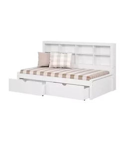Donco Kids Twin Bookcase Daybed With Drawers -Paco Home Elegant Store Belk 903