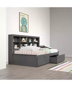 Donco Kids Twin Bookcase Daybed With Drawers -Paco Home Elegant Store Belk 905