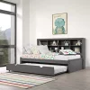Donco Kids Twin Bookcase Daybed With Trundle 2 Donco Kids Twin Bookcase Daybed With Trundle -Paco Home Elegant Store Belk 927