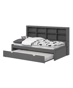 Donco Kids Twin Bookcase Daybed With Trundle -Paco Home Elegant Store Belk 929