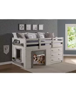 Donco Kids Twin Sweet Dreams Low Loft