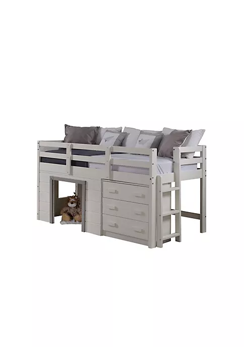 Donco Kids Twin Sweet Dreams Low Loft 4 Donco Kids Twin Sweet Dreams Low Loft - Image 2