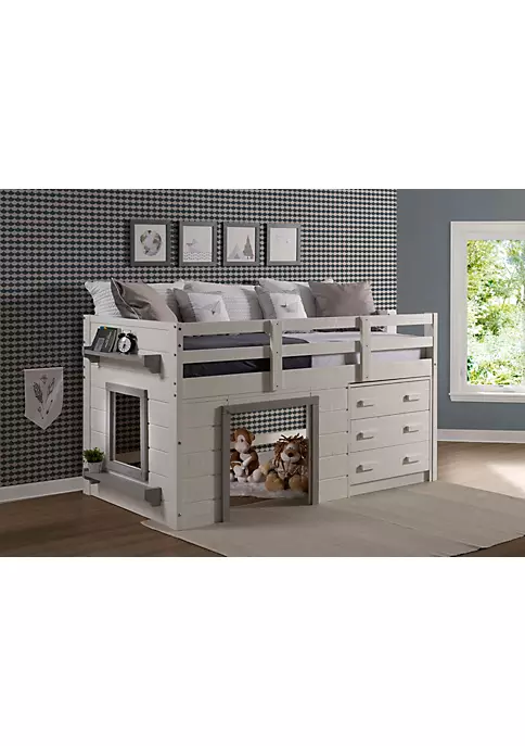 Donco Kids Twin Sweet Dreams Low Loft 7 Donco Kids Twin Sweet Dreams Low Loft - Image 5