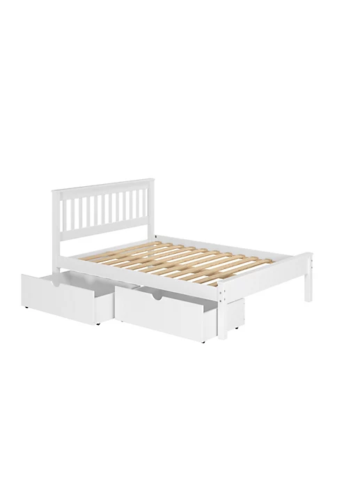 Donco Kids Full Contempo Bed With Dual Under Bed Drawers 4 Donco Kids Full Contempo Bed With Dual Under Bed Drawers - Image 2