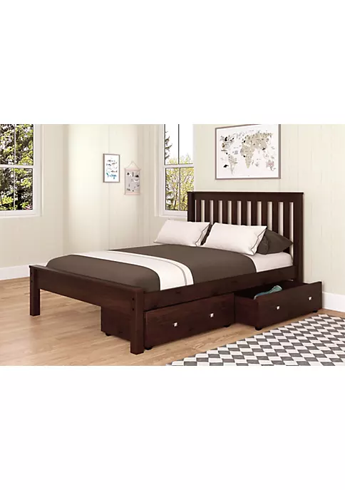 Donco Kids Full Contempo Bed With Dual Under Bed Drawers 6 Donco Kids Full Contempo Bed With Dual Under Bed Drawers - Image 4