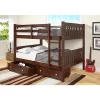 Donco Kids Full/Full Mission Bunk Bed With Dual Underbed Drawers 1 Donco Kids Full/Full Mission Bunk Bed With Dual Underbed Drawers -Paco Home Elegant Store Belk 979
